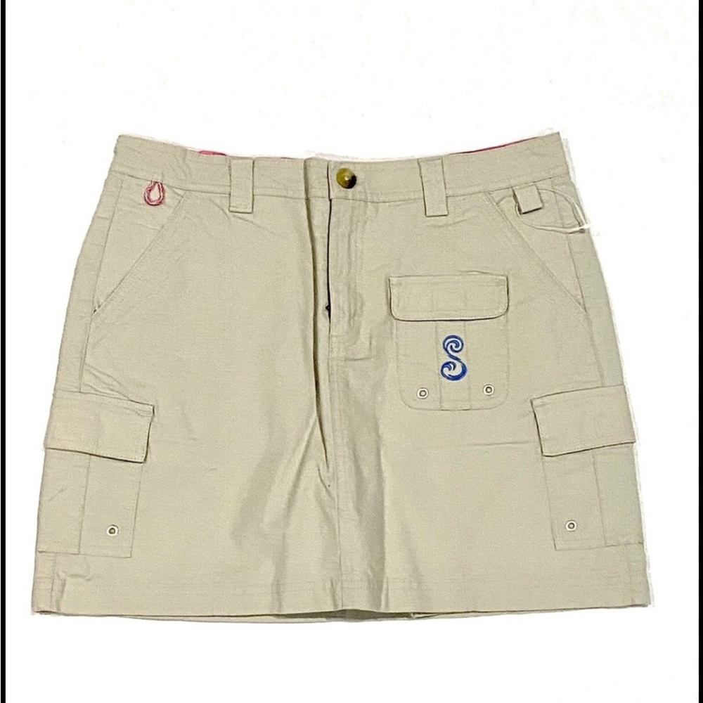 50%offw❤️ SHE Outdoor skort, featuring multiple cargo pockets monogram S